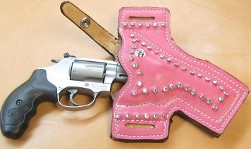Ladies 38 Special Holster with Bling