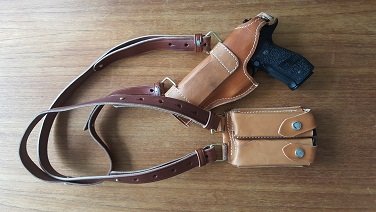Generic 9mm Shoulder Holster - Fits all makes and models
